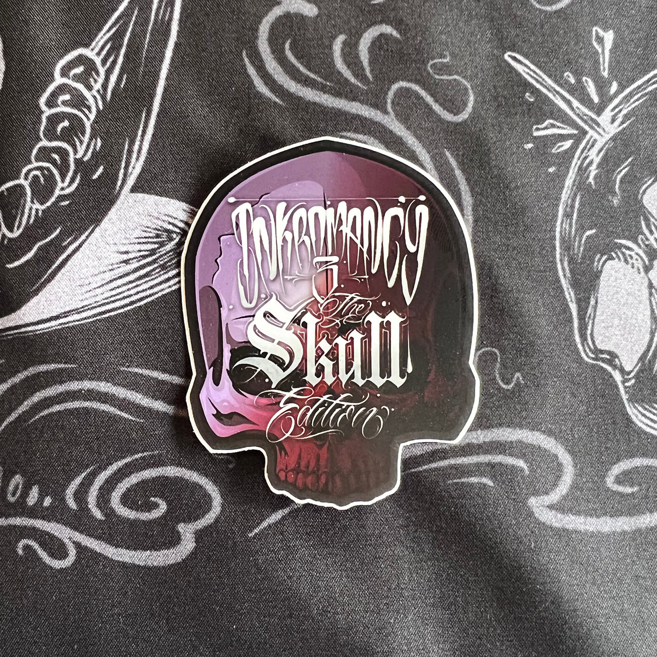 Inkromancy 3: Skull - 3" Sticker