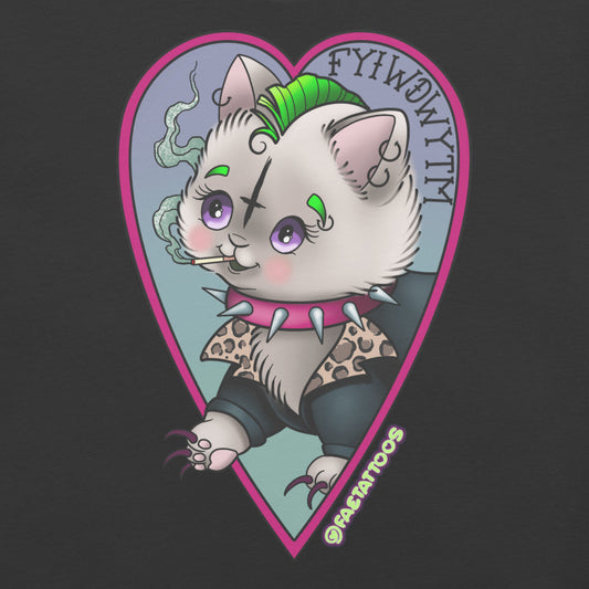 Punk Cat - T-Shirt