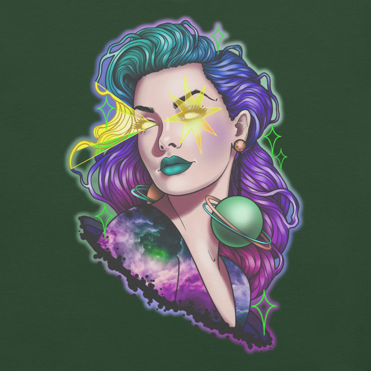 Galaxy Gal - T-Shirt