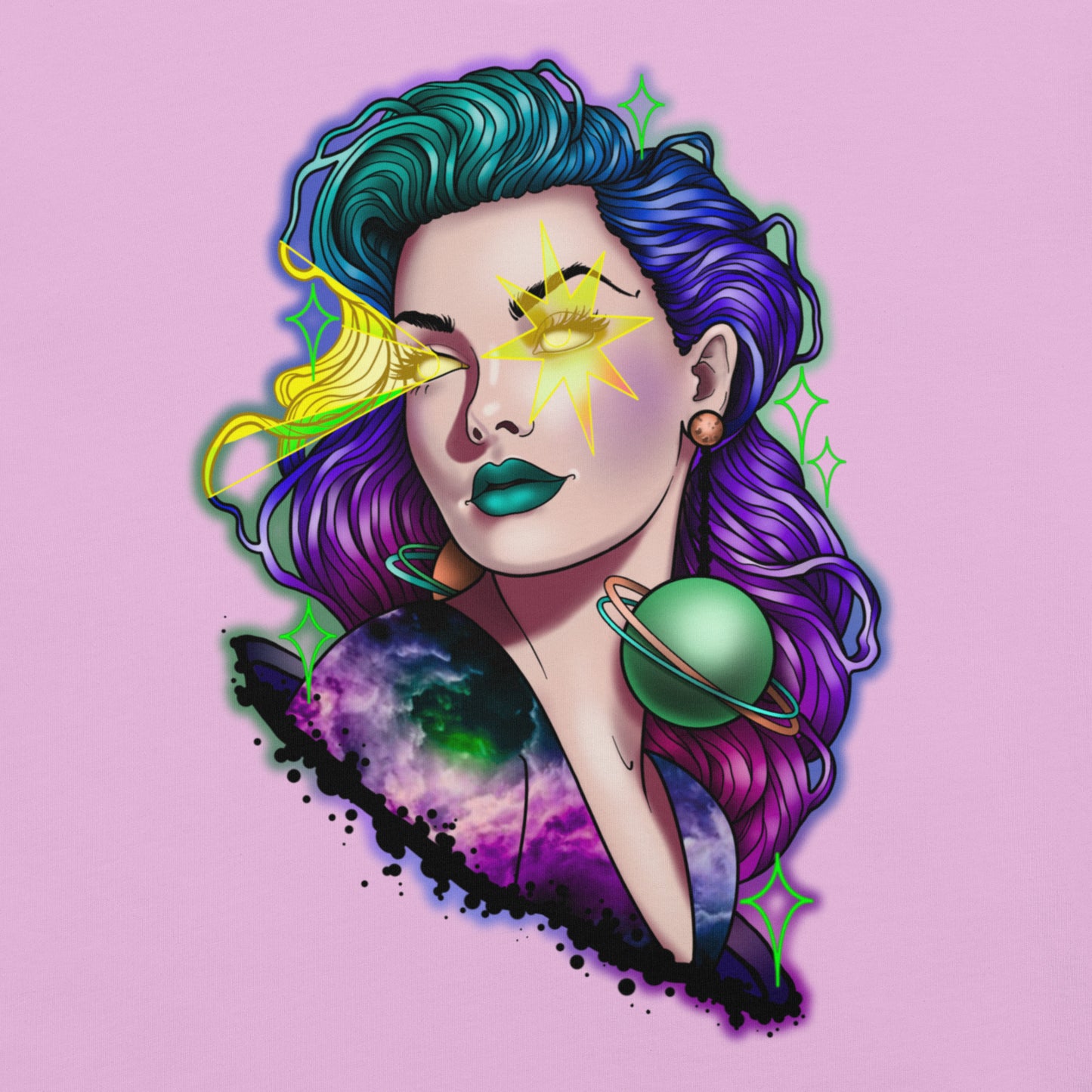 Galaxy Gal - T-Shirt