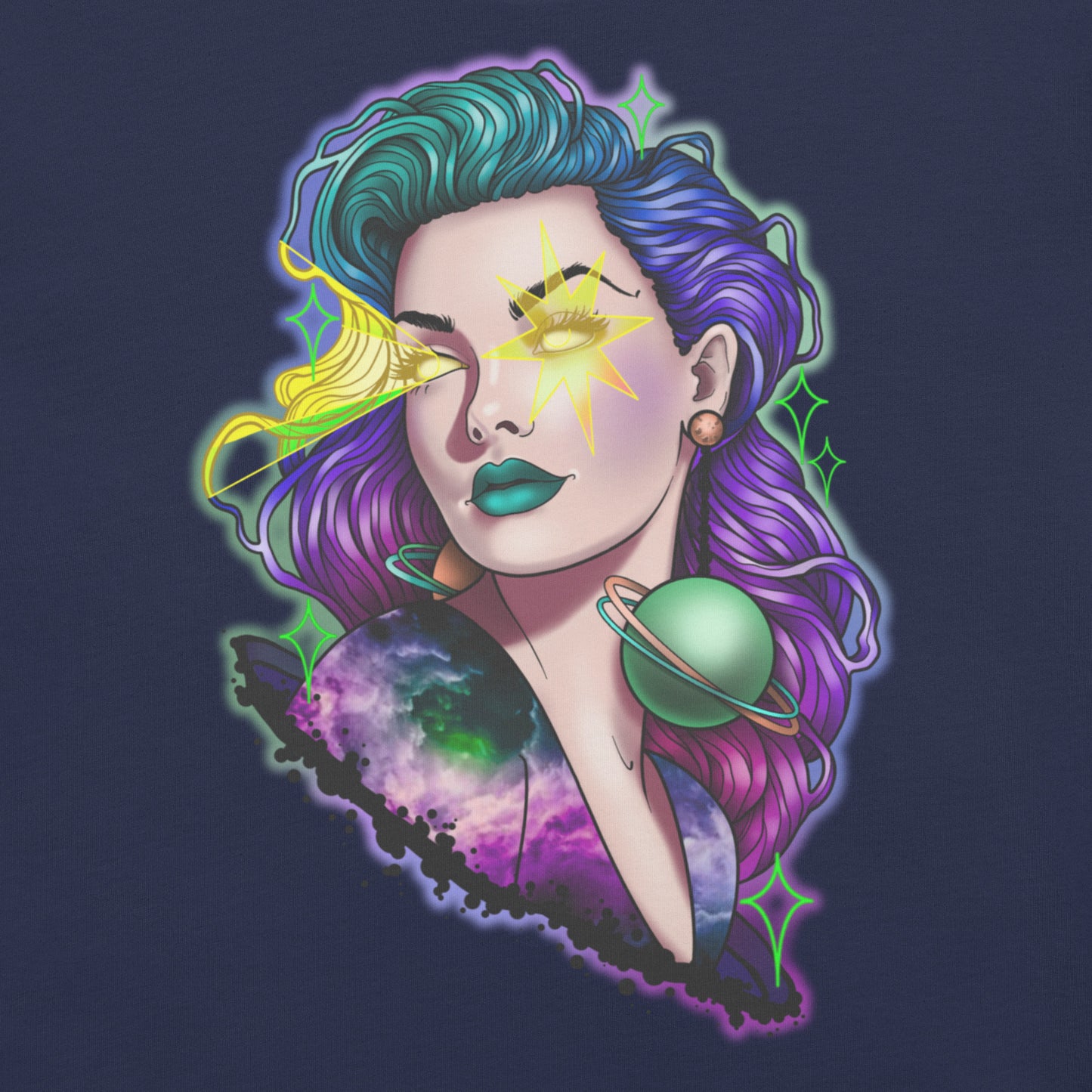 Galaxy Gal - T-Shirt