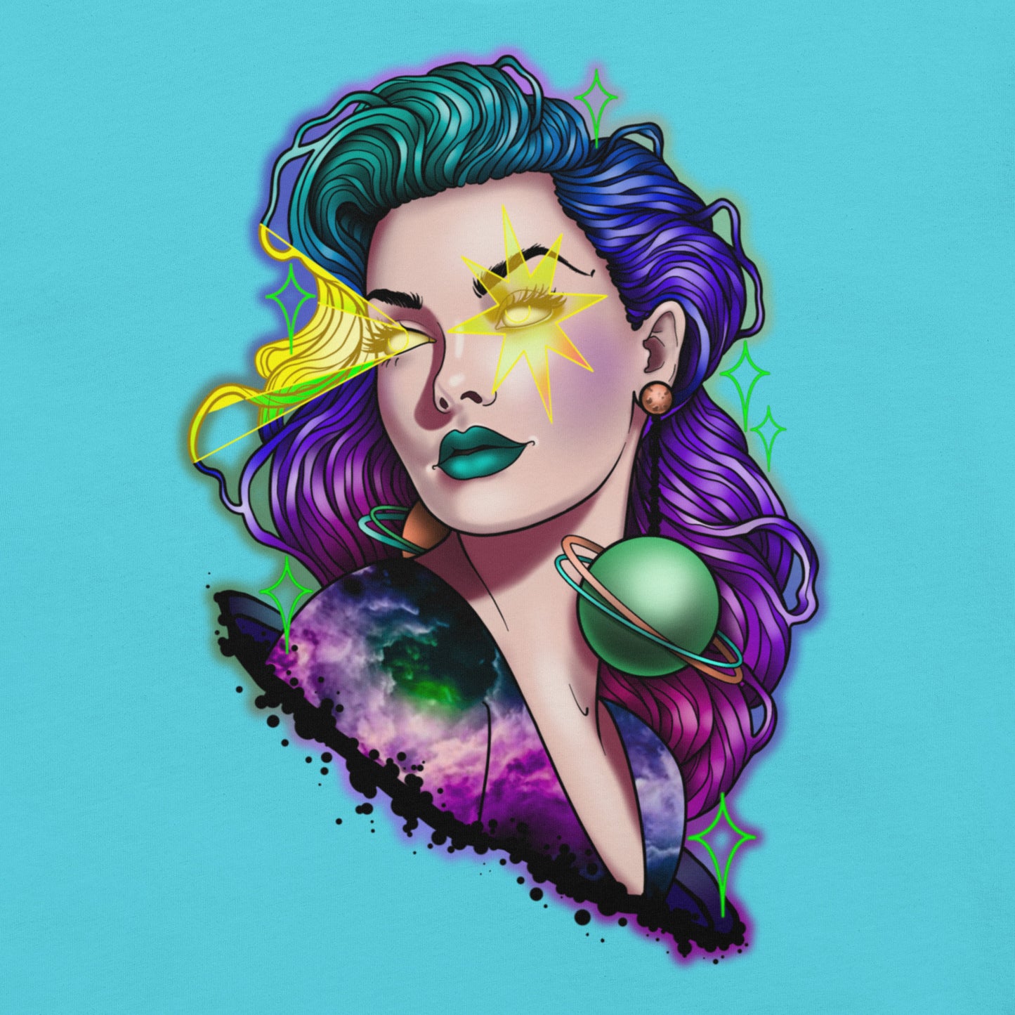 Galaxy Gal - T-Shirt